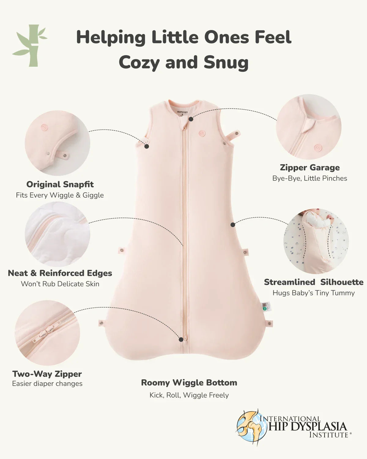Momcozy Baby Sleep Sack 1.5 TOG