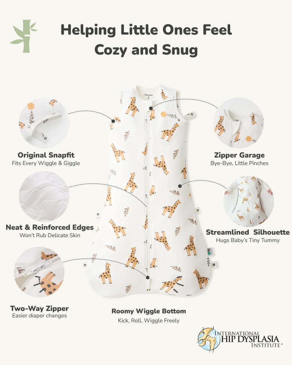 Momcozy Baby Sleep Sack 1.5 TOG