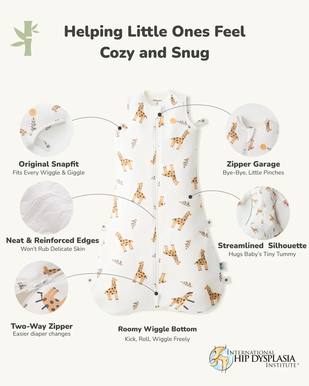 Momcozy Baby Sleep Sack 1.5 TOG