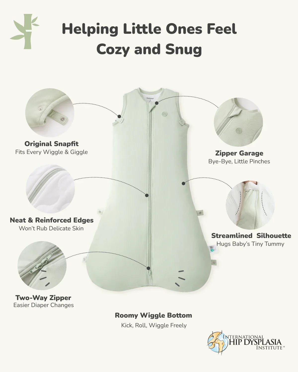Momcozy Baby Sleep Sack 1.5 TOG