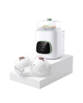 M5 Smart Wearable Breast Pump & KleanPal Pro Baby Bottle Washer and Sterilizer Bundle
