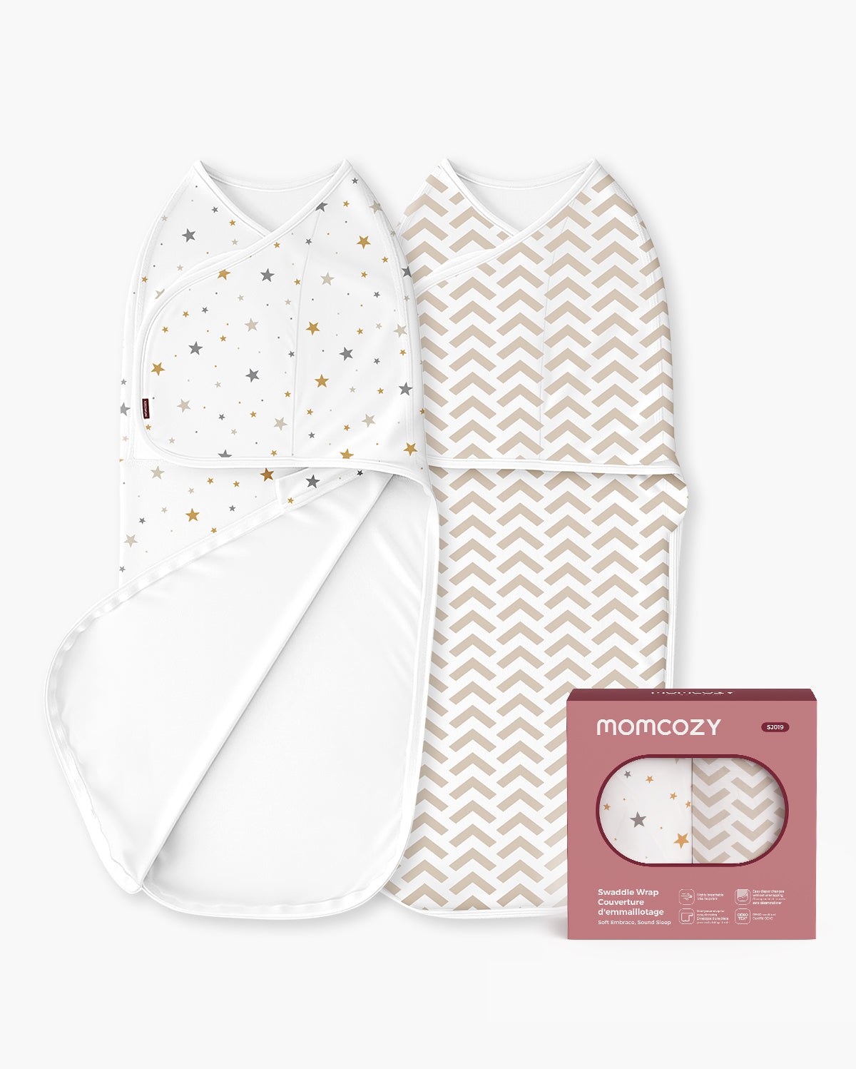 Momcozy Easy Swaddle Wrap For 0-3M