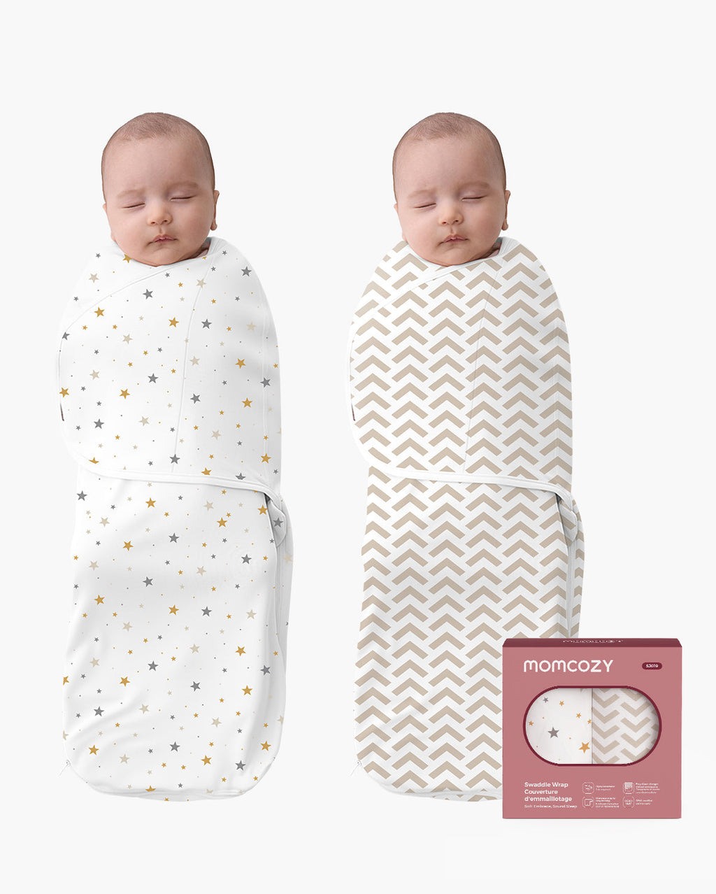 Momcozy Easy Swaddle Wrap For 0-3M