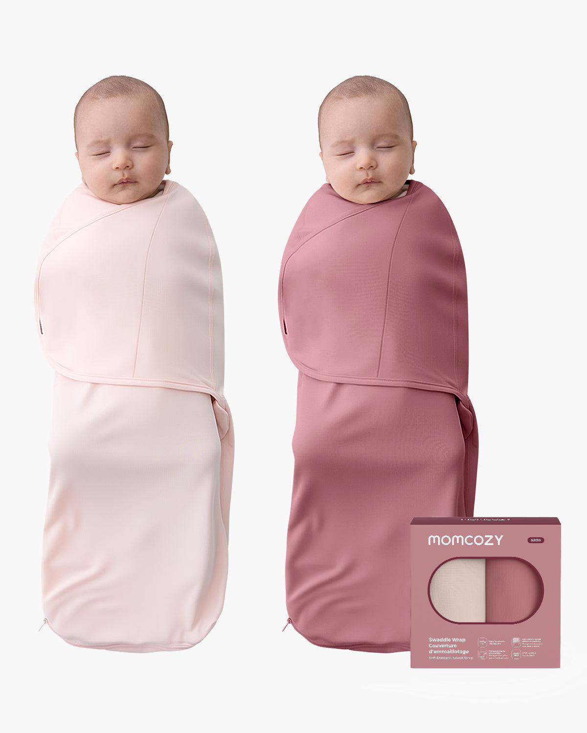 Momcozy Easy Swaddle Wrap For 0-3M