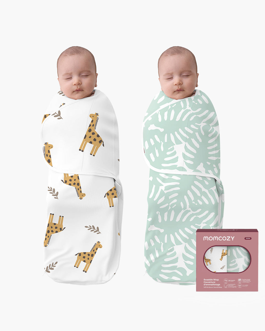 Momcozy Easy Swaddle Wrap For 0-3M