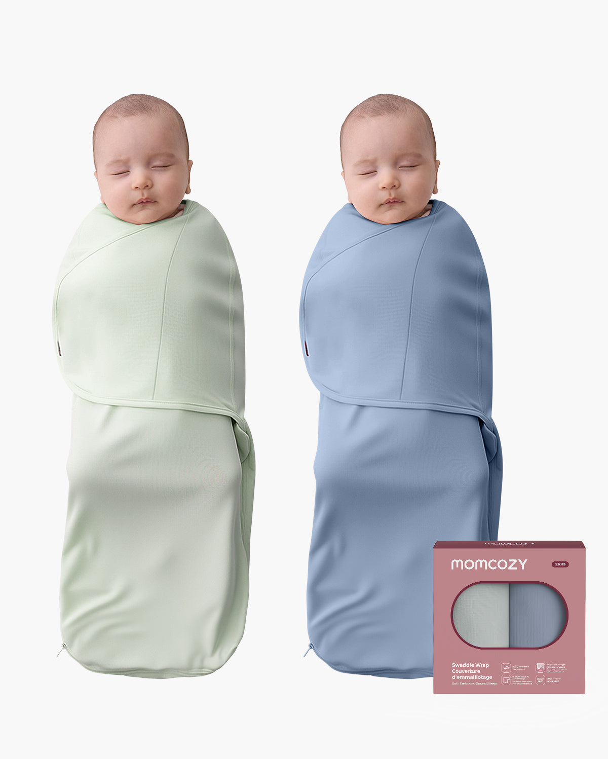 Momcozy Easy Swaddle Wrap For 0-3M