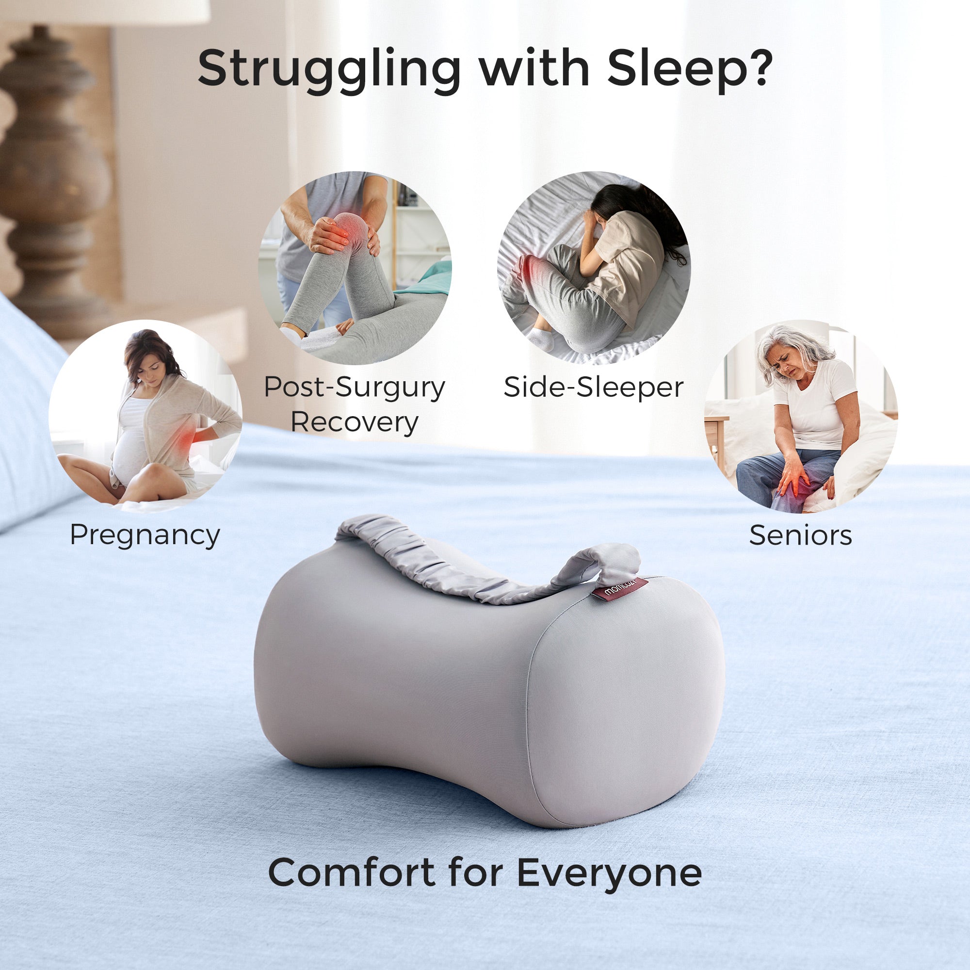 Momcozy Pregnancy Knee Pillow