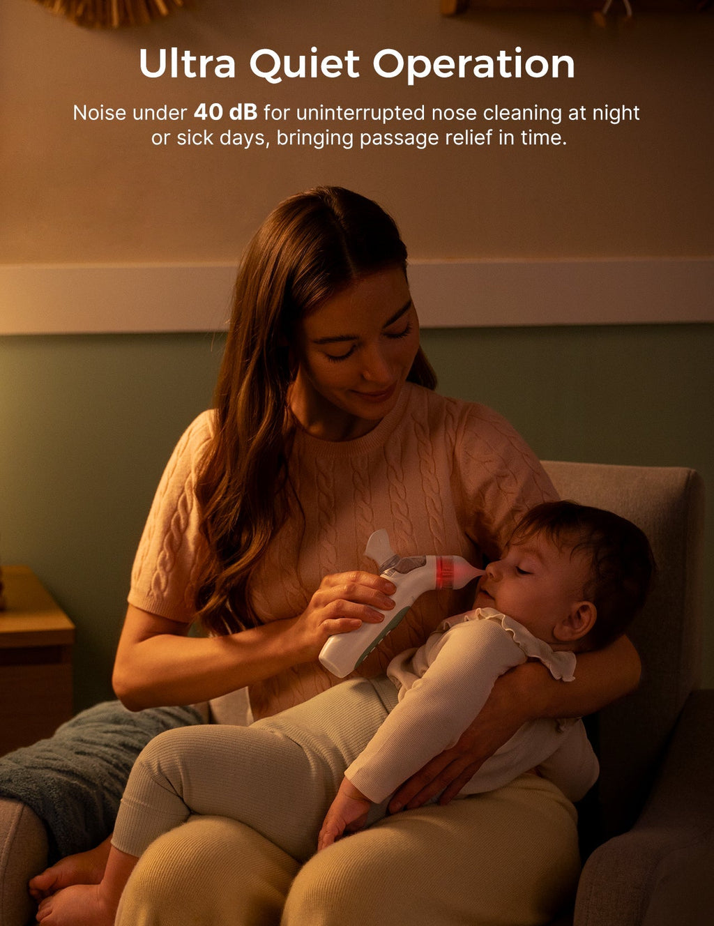 WeeSnug Newborn Carrier & BreezyClear 2-in-1 Nasal Aspirator Bundle