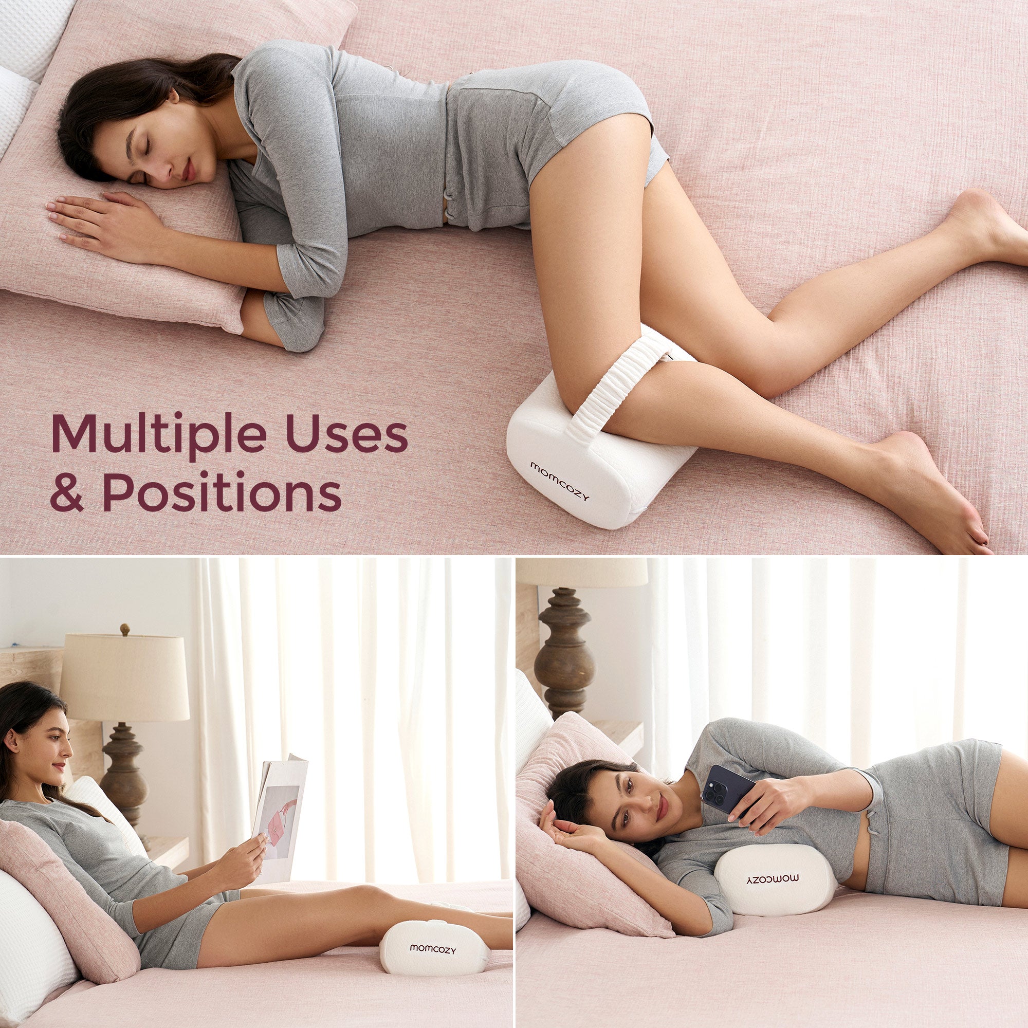Momcozy Pregnancy Knee Pillow