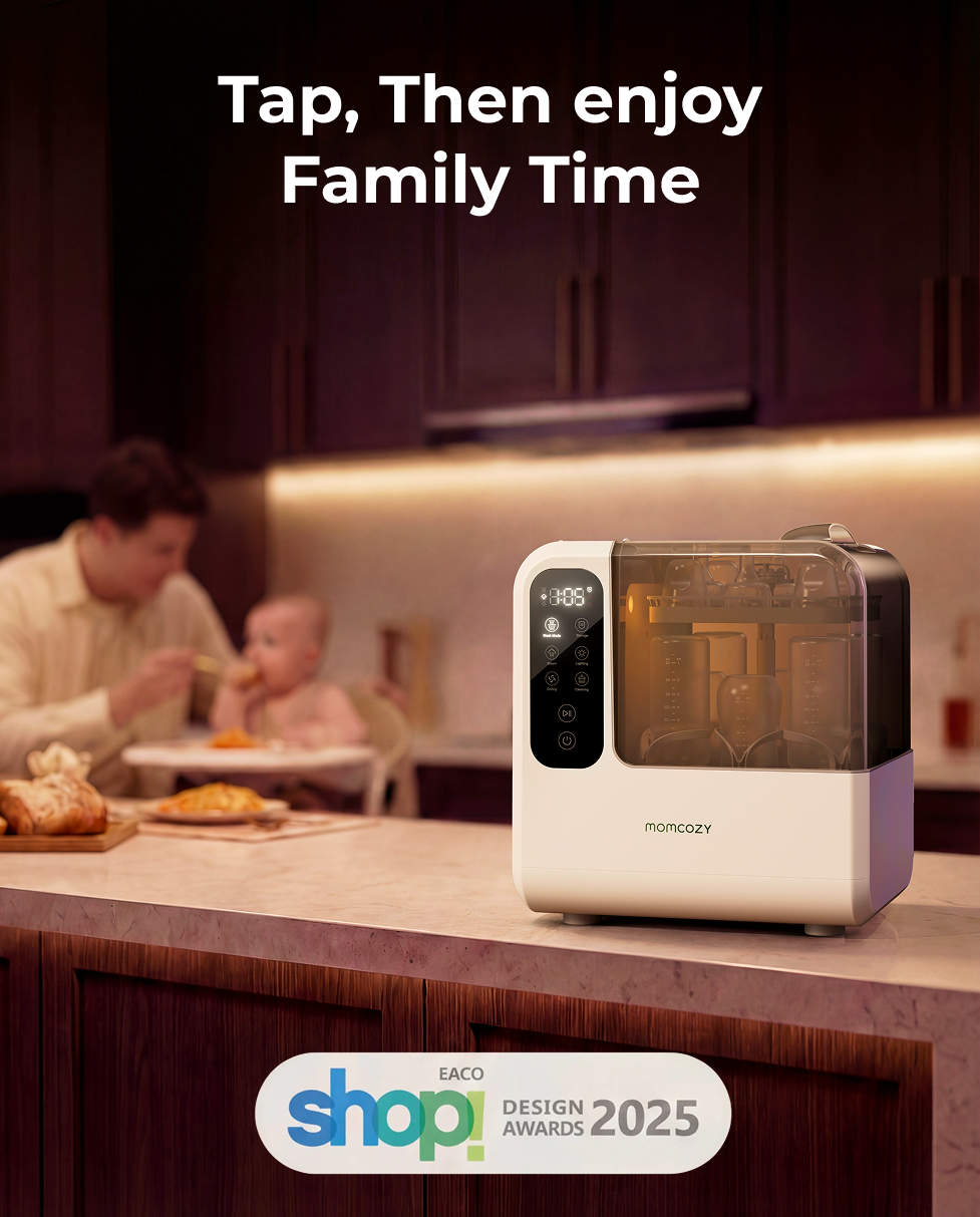 Pre-order: Momcozy DeepClean Baby Bottle Washer (D8)