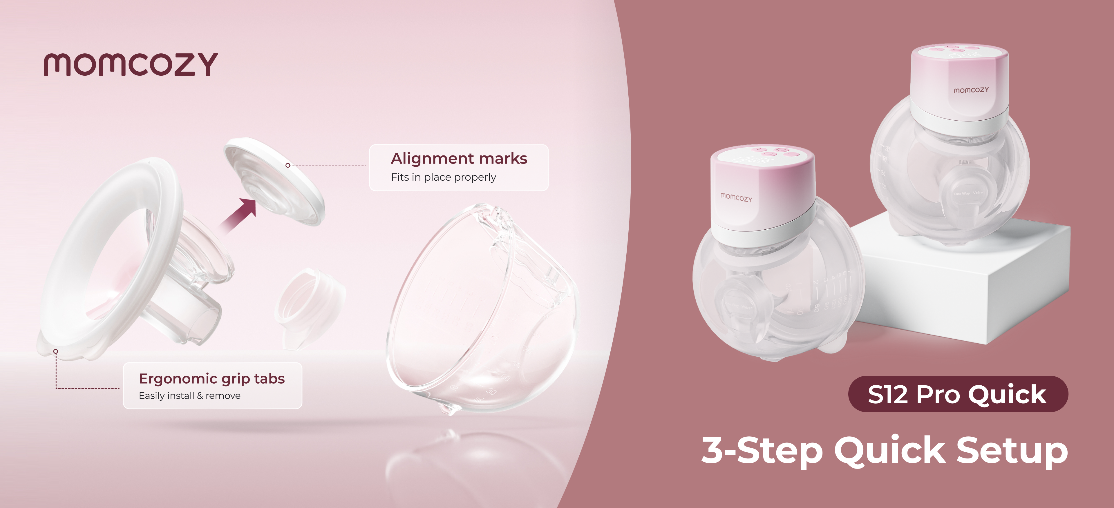 S12 Pro Quick Breast Pump Replacement Parts