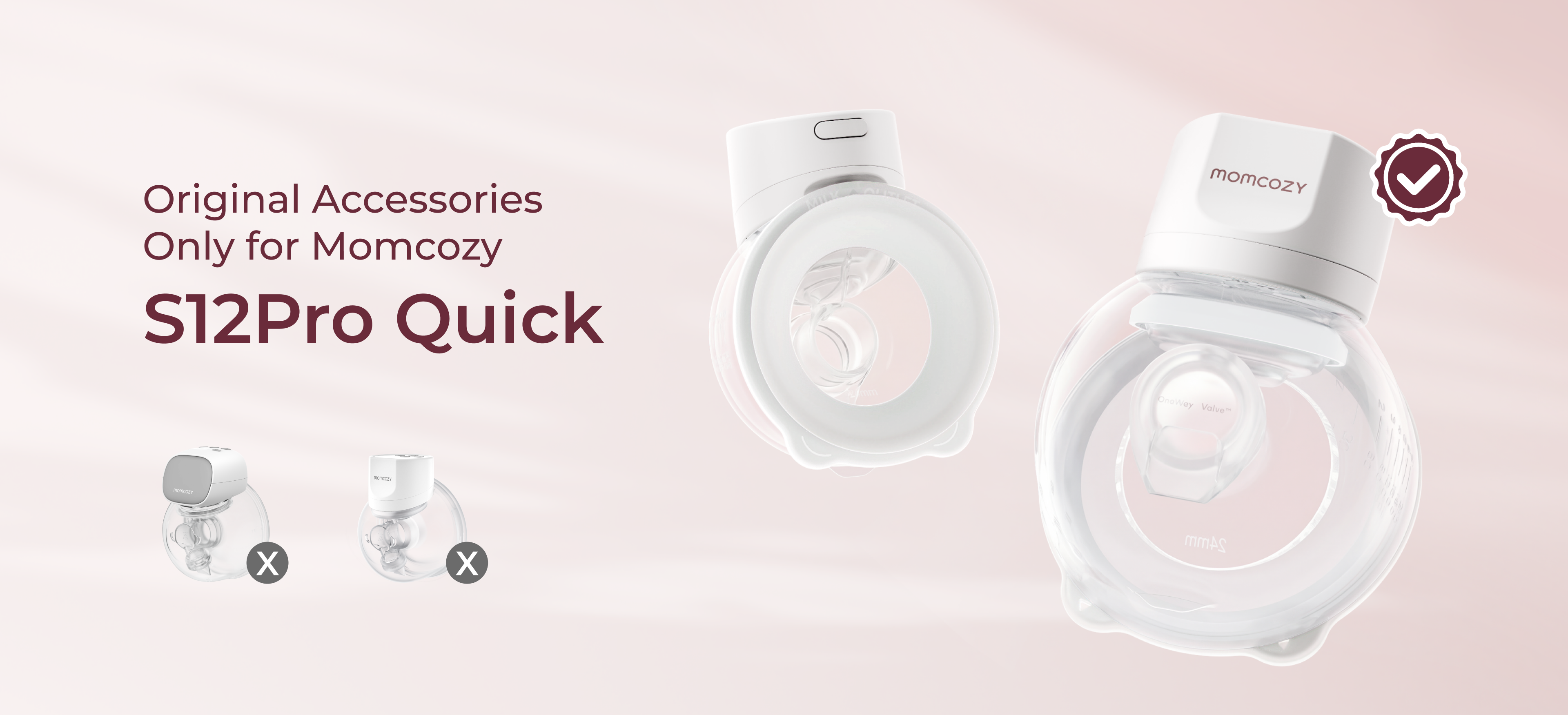 S12 Pro Quick Breast Pump Replacement Parts