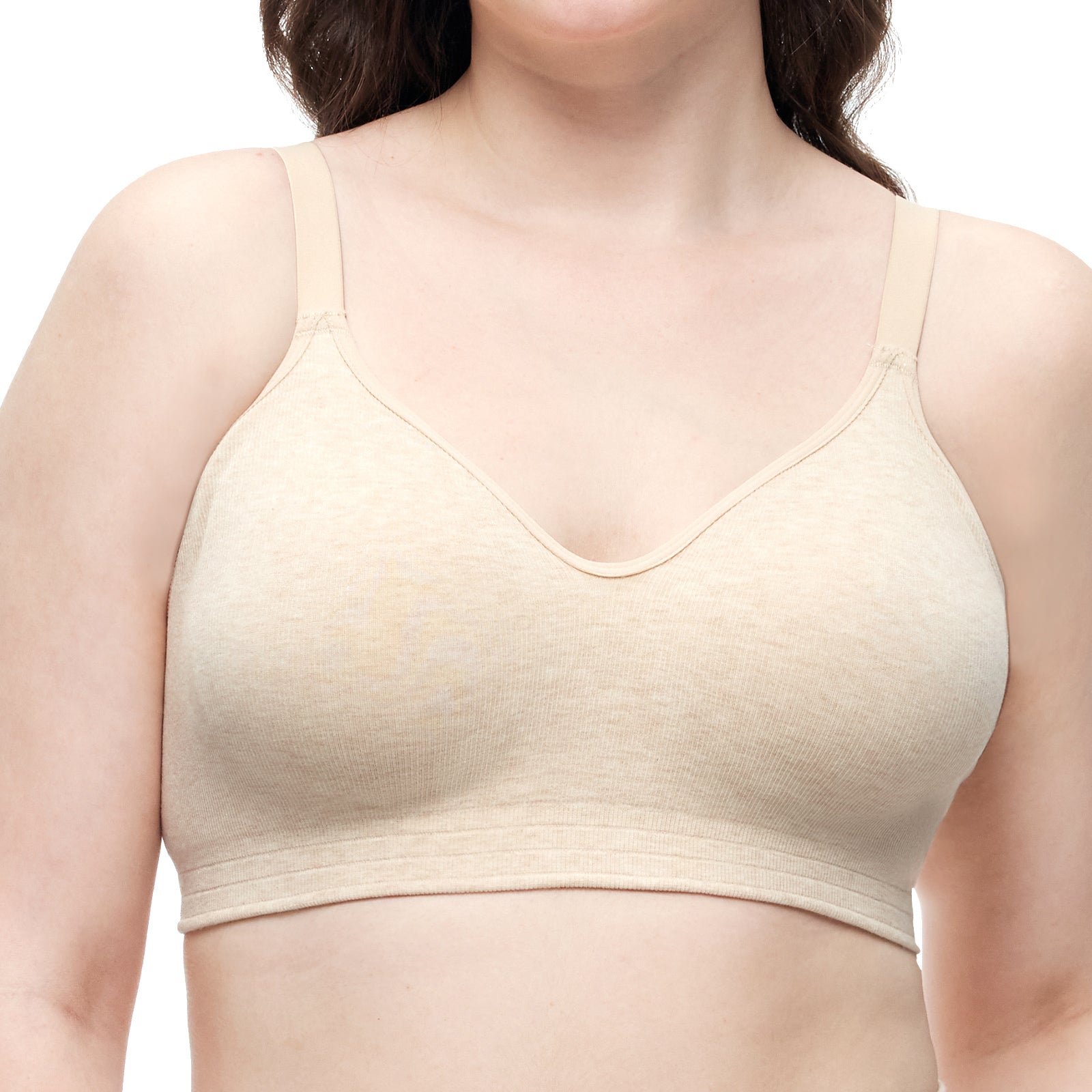 Momcozy U.S. Cotton Seamless Wireless Everyday Bras