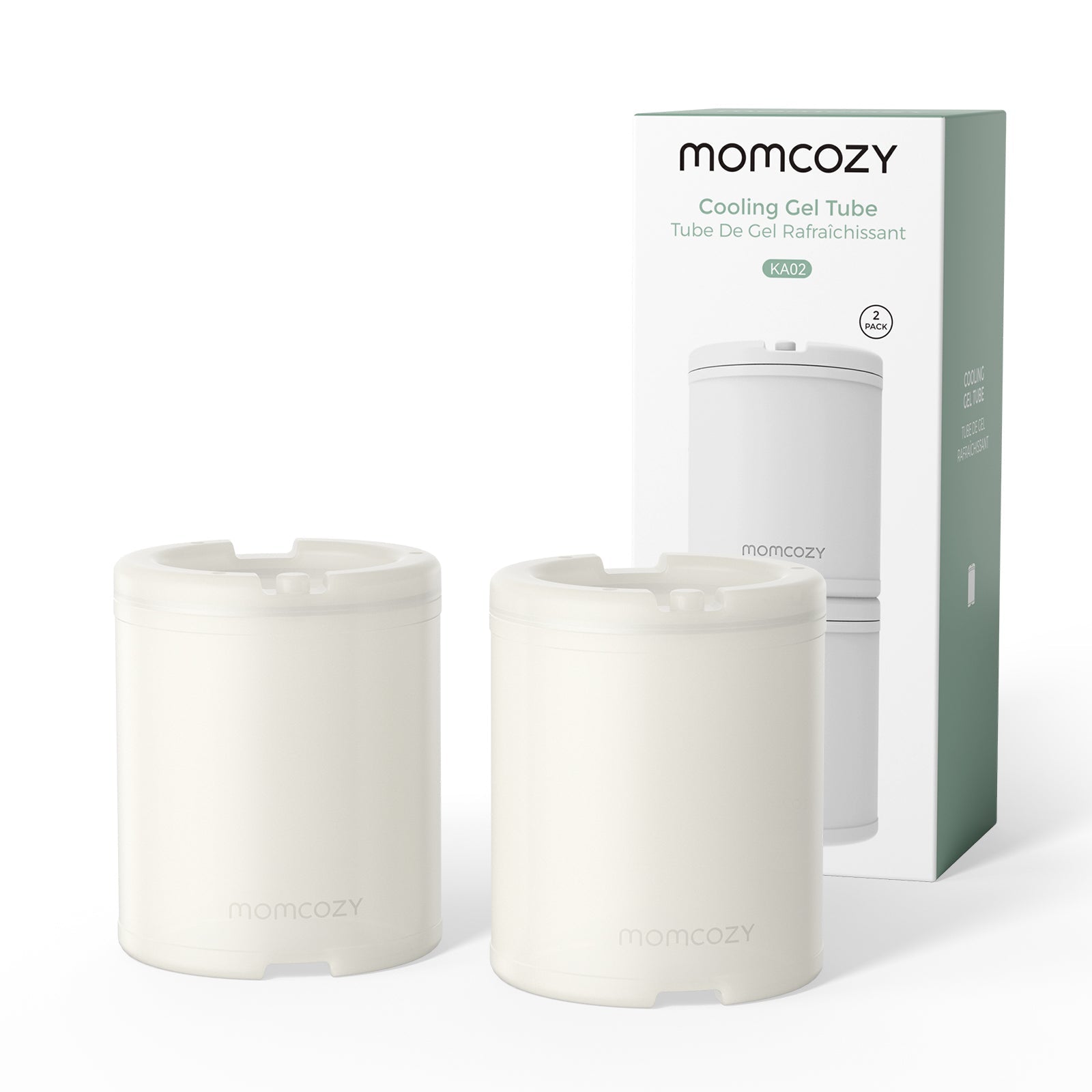 Momcozy Cooling Gel Tube, Compatible with 22oz Baby Bottle Cooler, 2PCS
