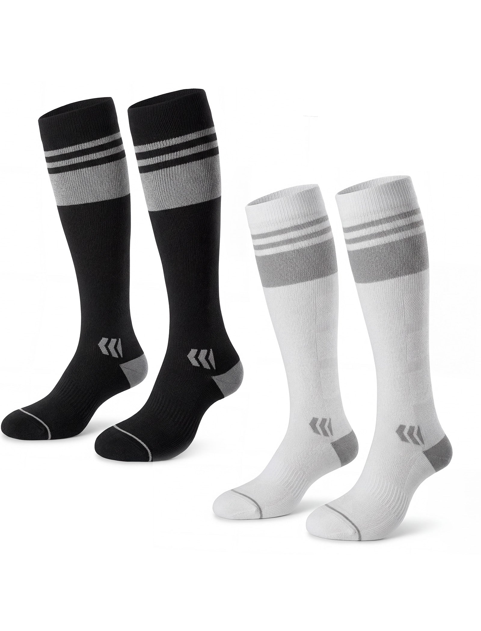 Momcozy Wide Calf Compression Socks 20-30mmHg for Sports 2 Pairs