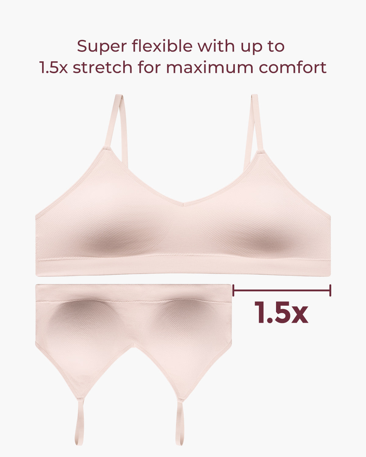 Momcozy Seamless Sleep Bra - Wireless, Stretchy & Soft
