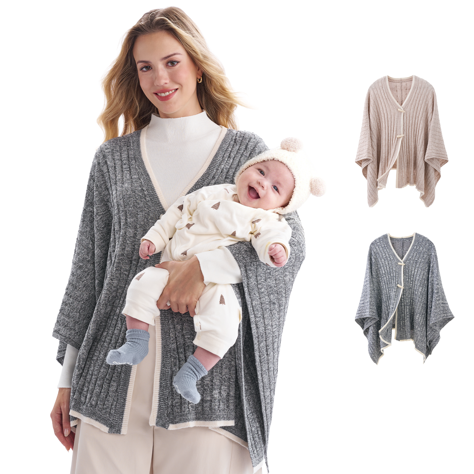 Momcozy Soft Knitted Blend Nursing Cover