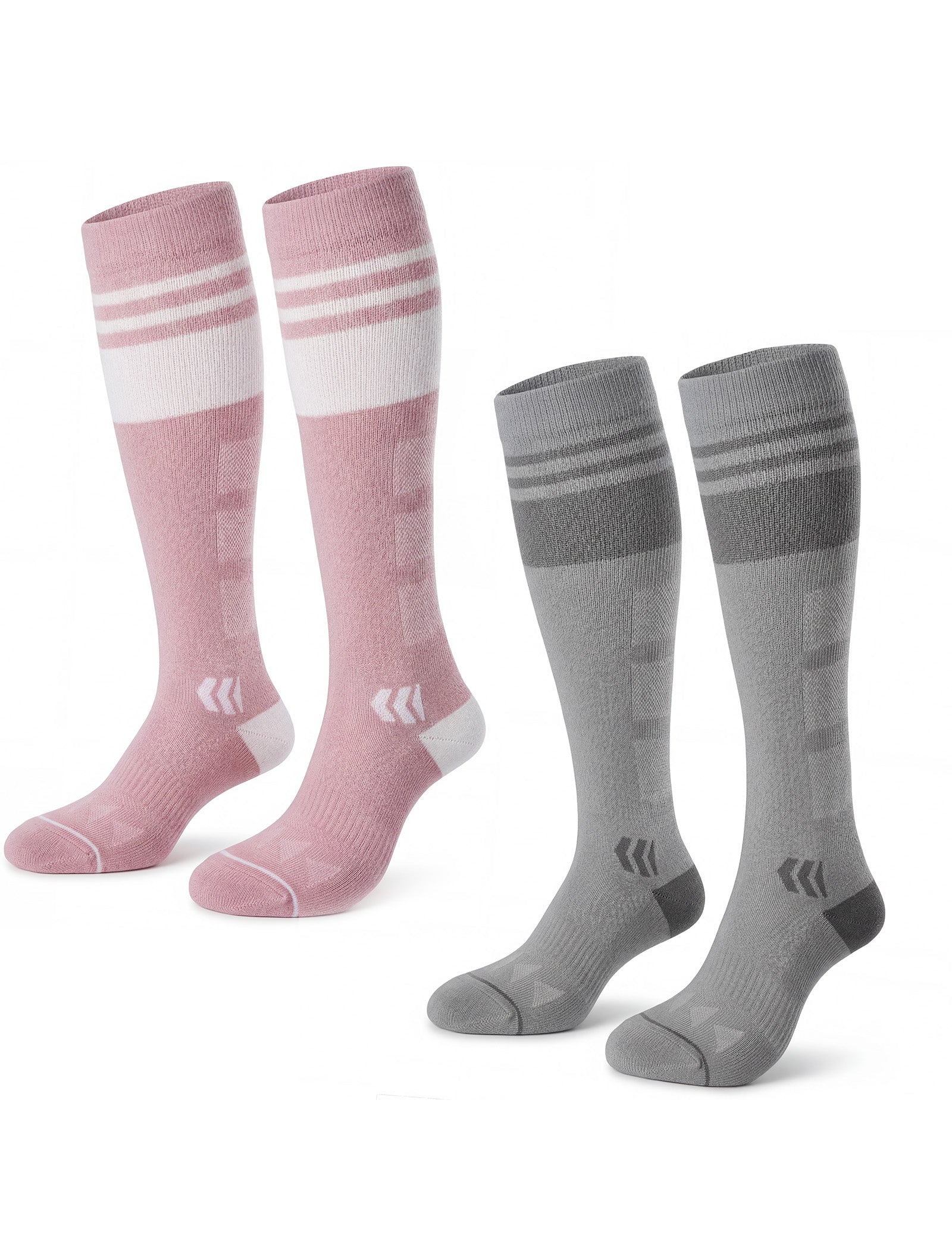 Momcozy Wide Calf Compression Socks 20-30mmHg for Sports 2 Pairs