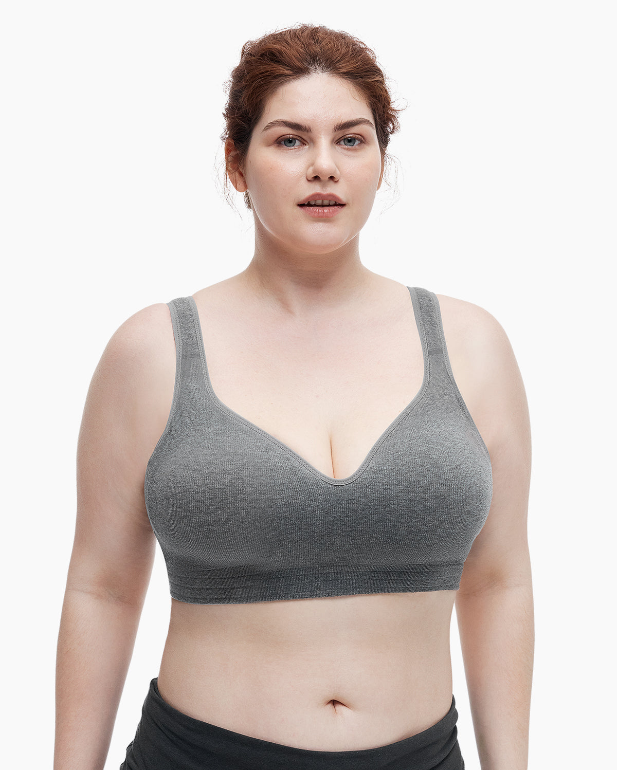 Momcozy Seamless U.S. Cotton Busty Everyday Bras