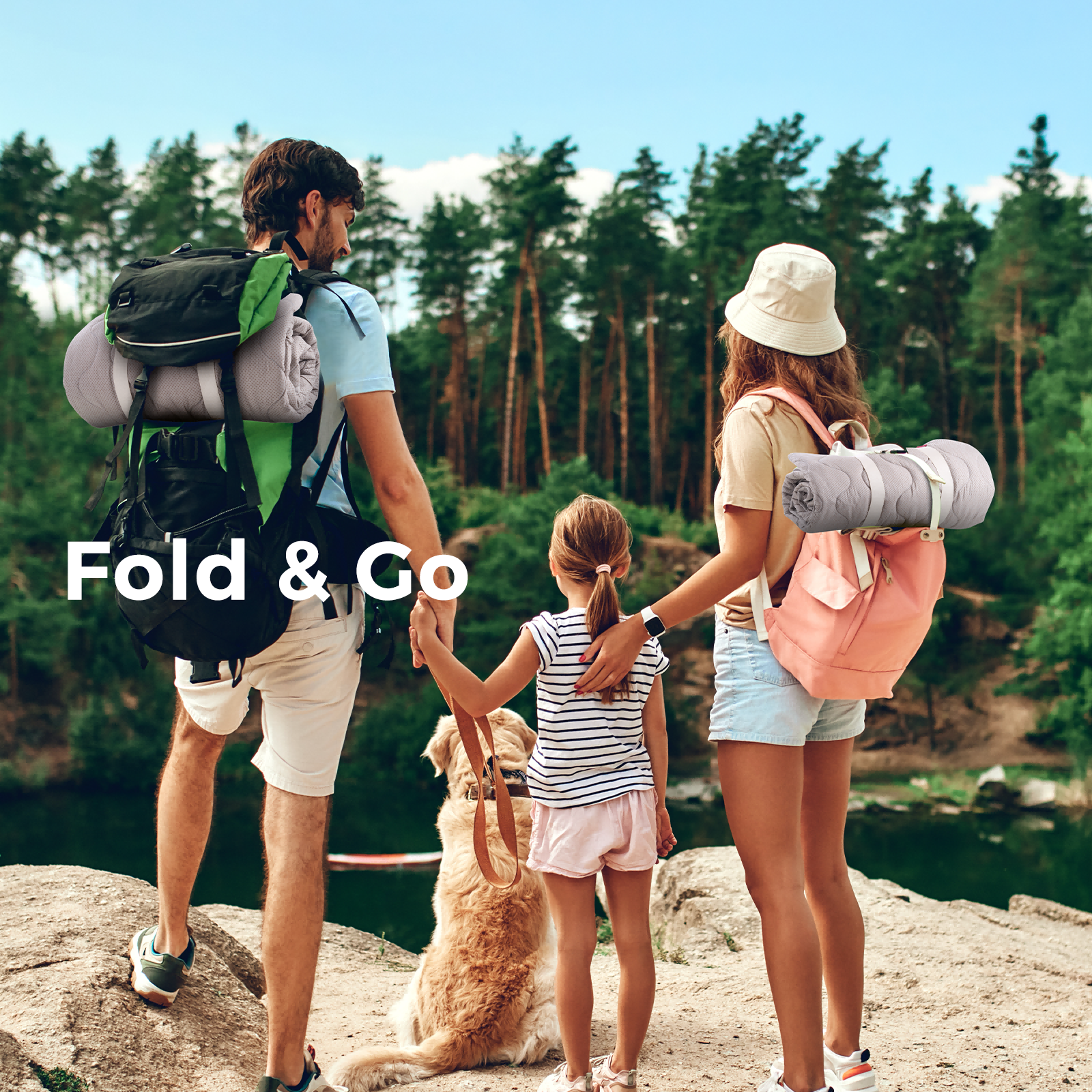 Baby Portable Playmat - Green Forest