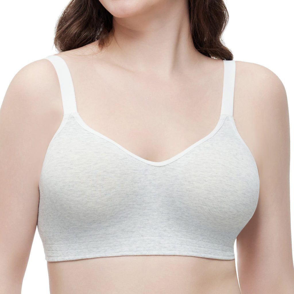 Momcozy U.S. Cotton Seamless Wireless Everyday Bras