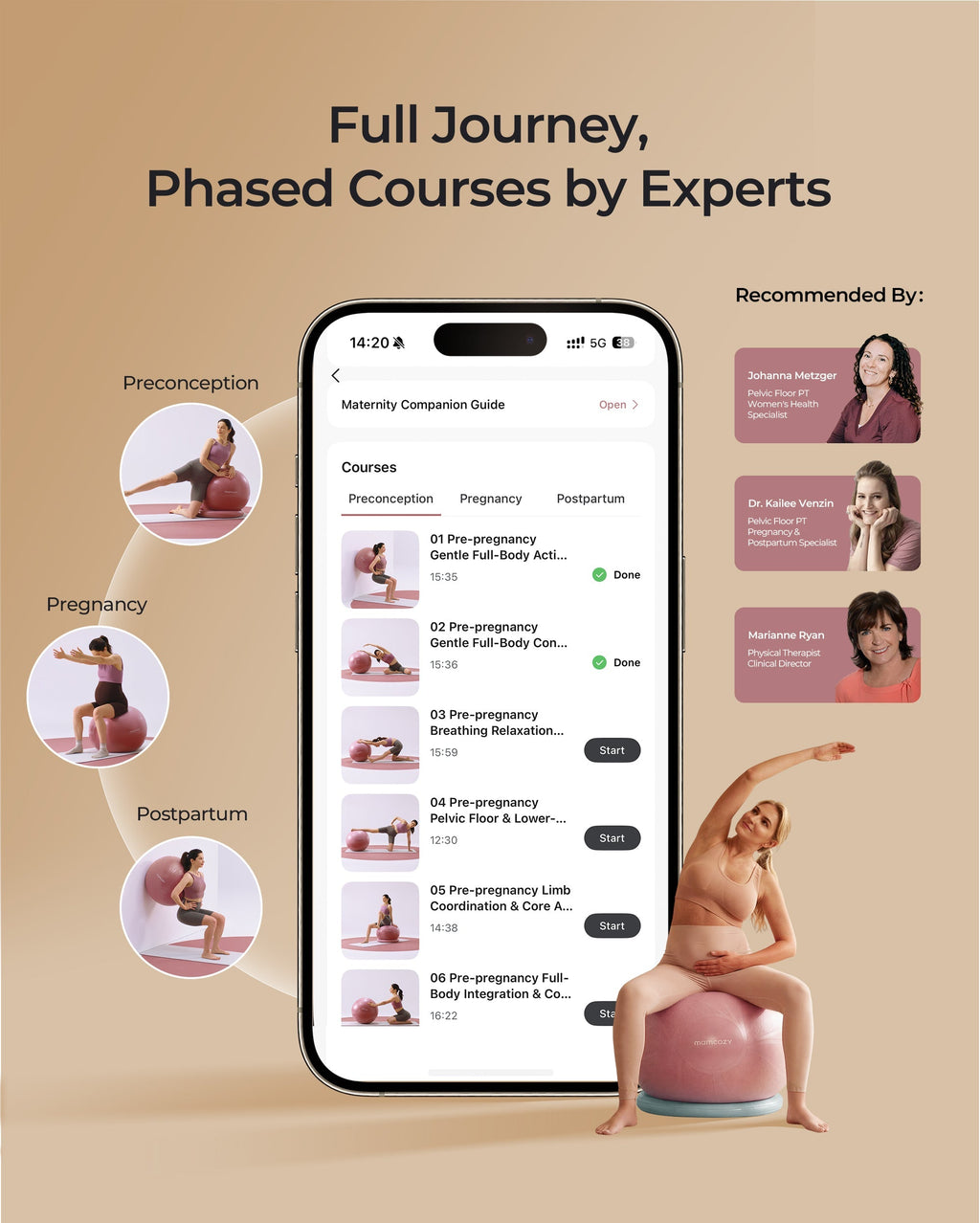 Momcozy BirthEase Maternity Ball Set
