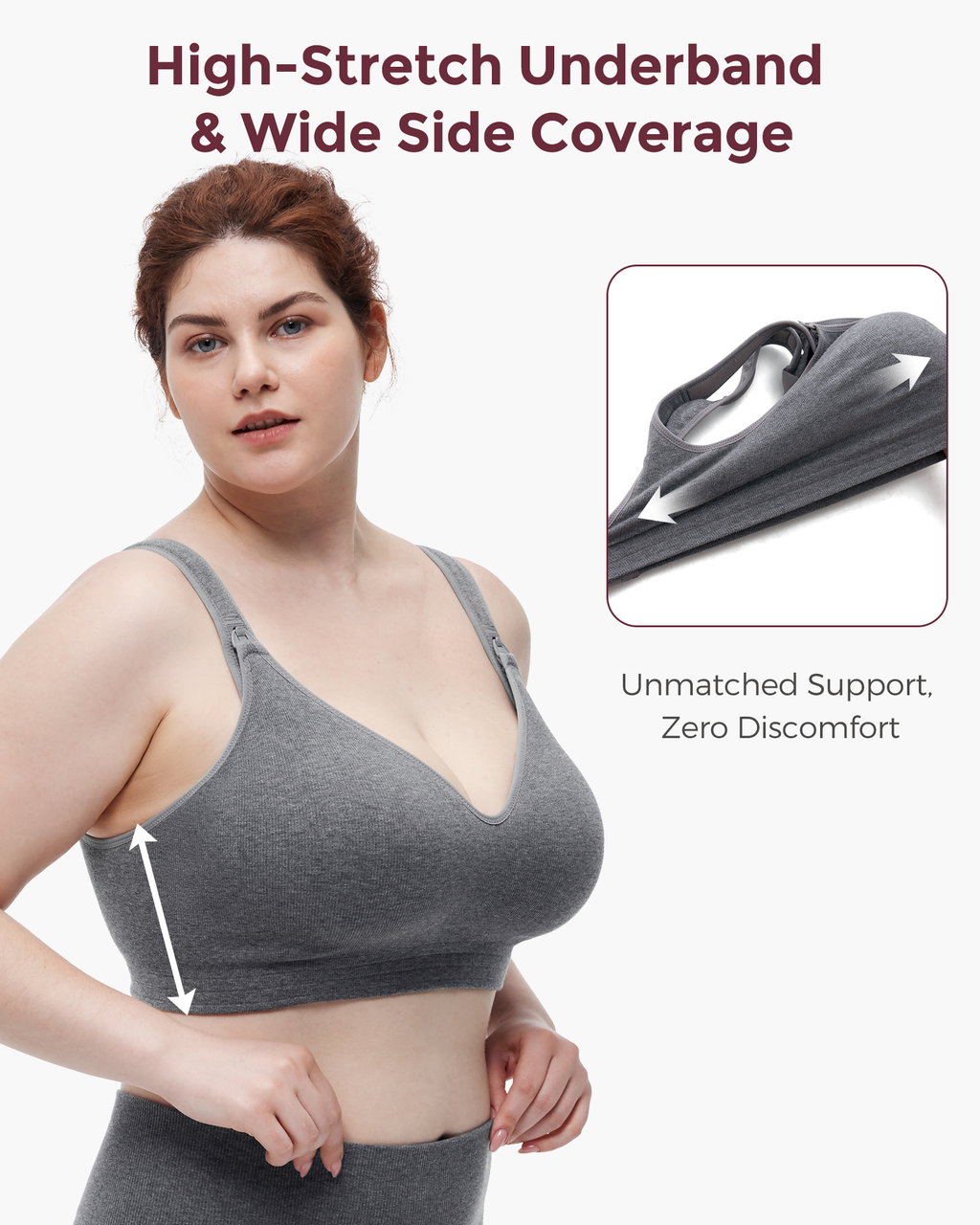 Momcozy Busty Cotton Nursing Bras
