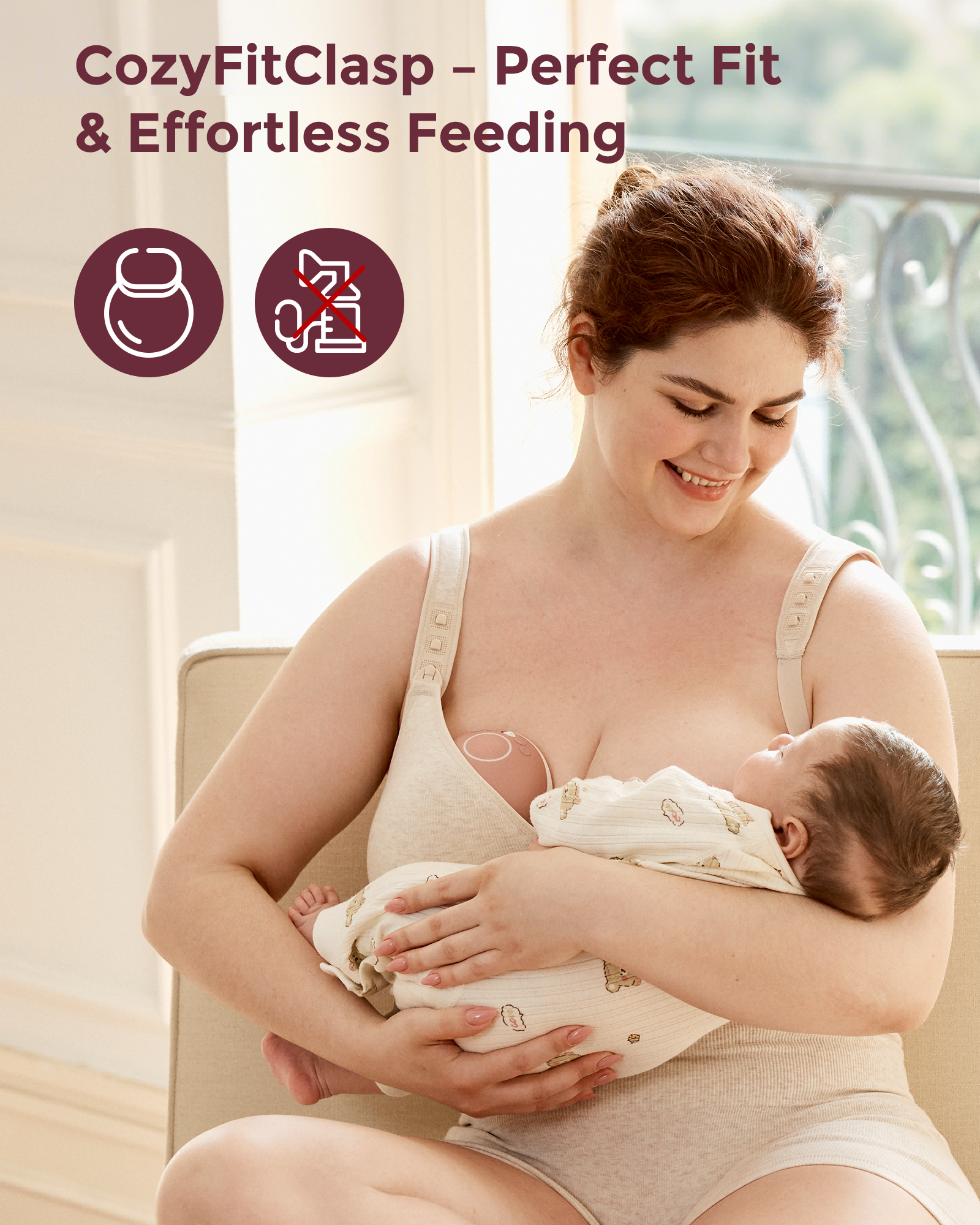 Busty Cotton Nursing Bras – US