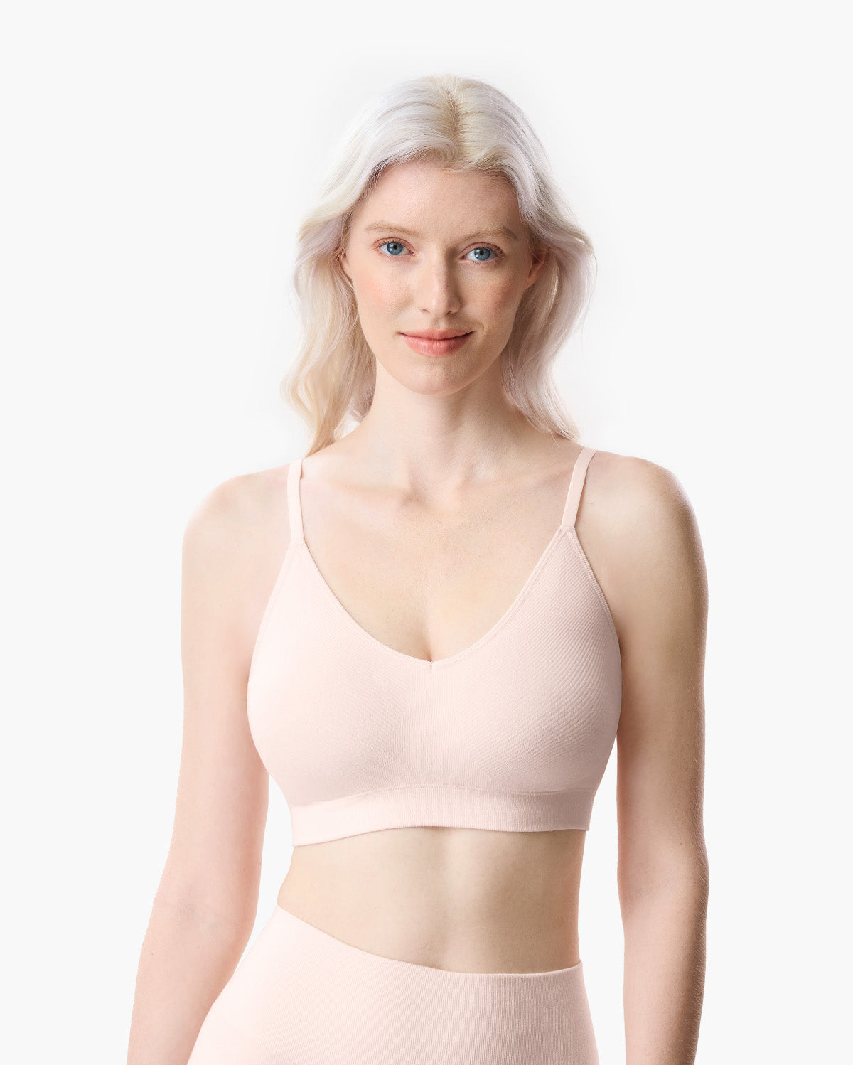 Momcozy Seamless Sleep Bra - Wireless, Stretchy & Soft
