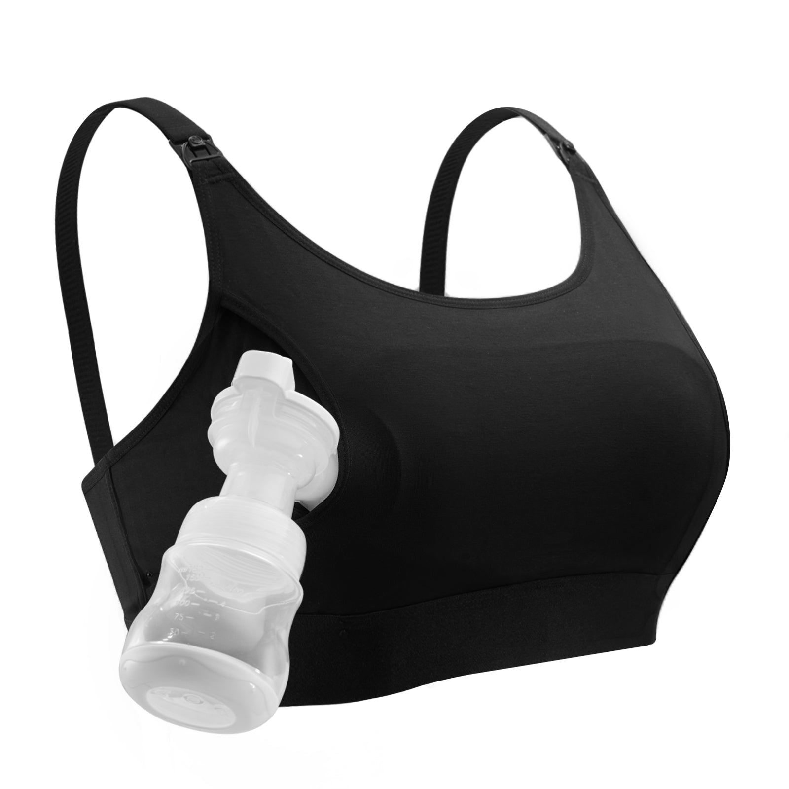 Ultra Soft Seamless Nursing Bra YN21 & The Original: Our Basic Pumping Bra YN08 Bundle