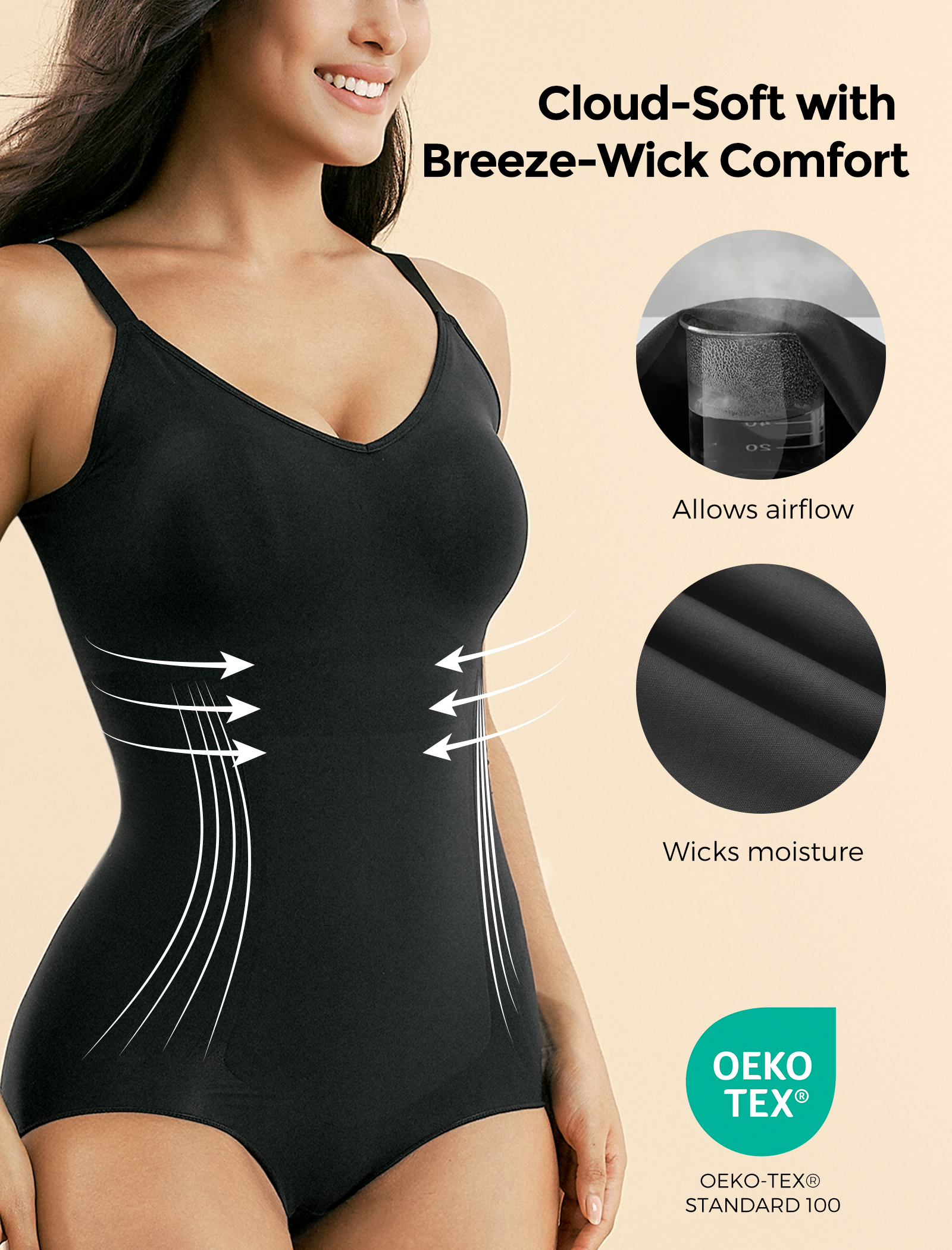 Momcozy Shapewear Bodysuit - Postpartum & Daily Dress