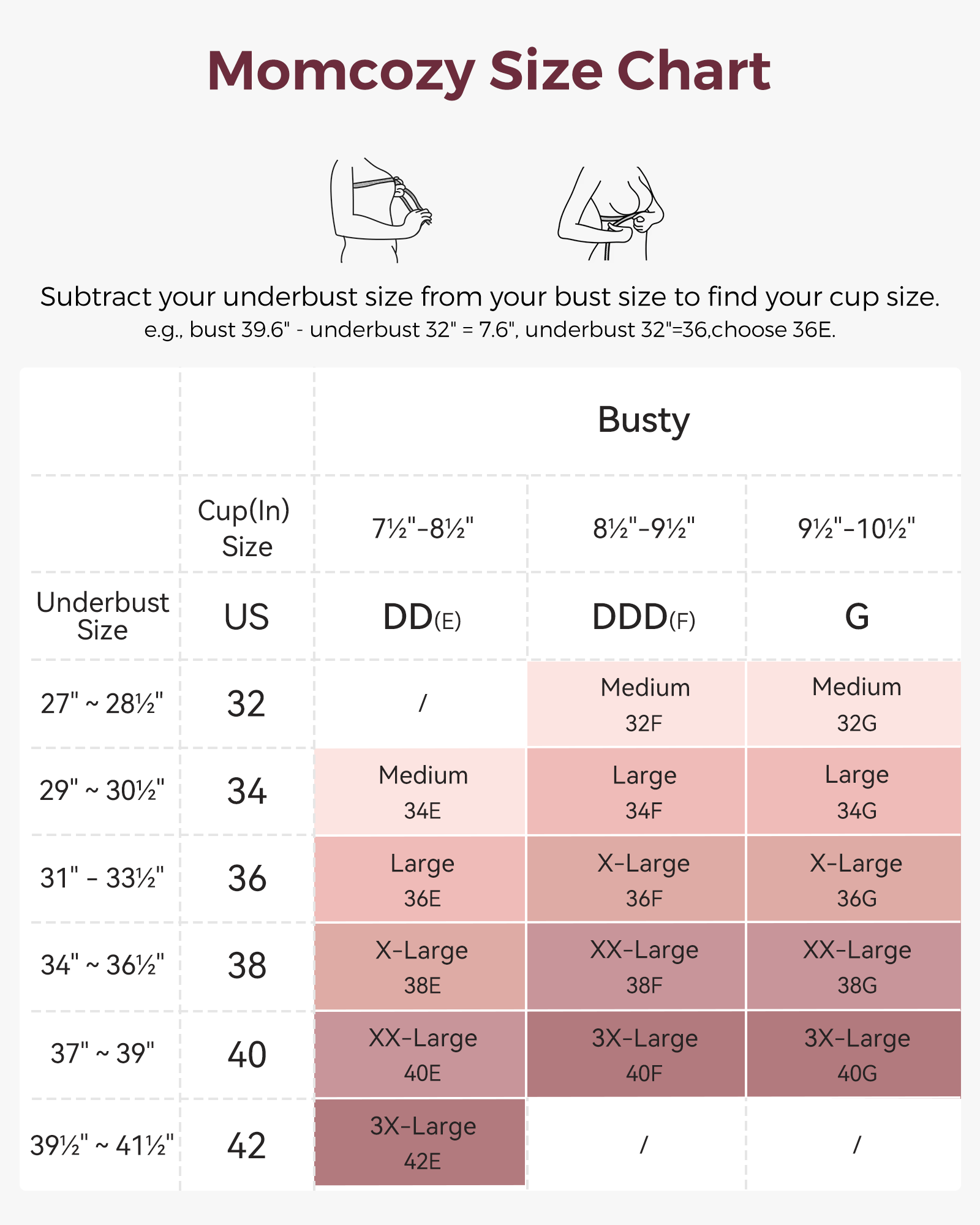 Busty Cotton Nursing Bras – US