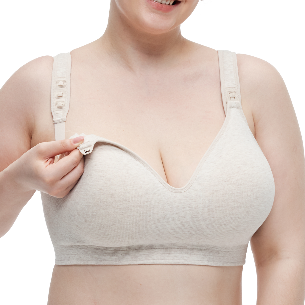 Momcozy Busty Cotton Nursing Bras