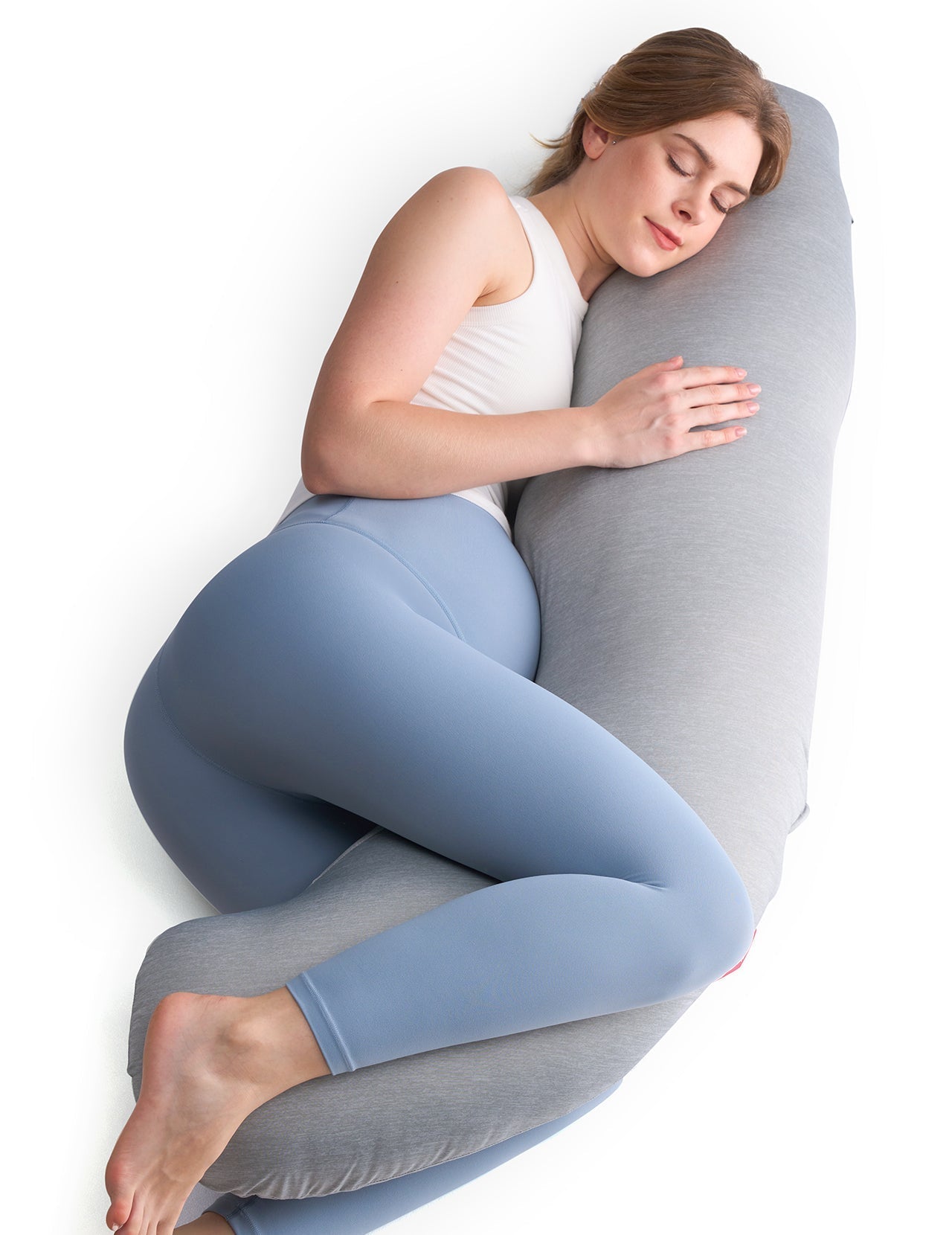 J Shaped Maternity Body Pillow
