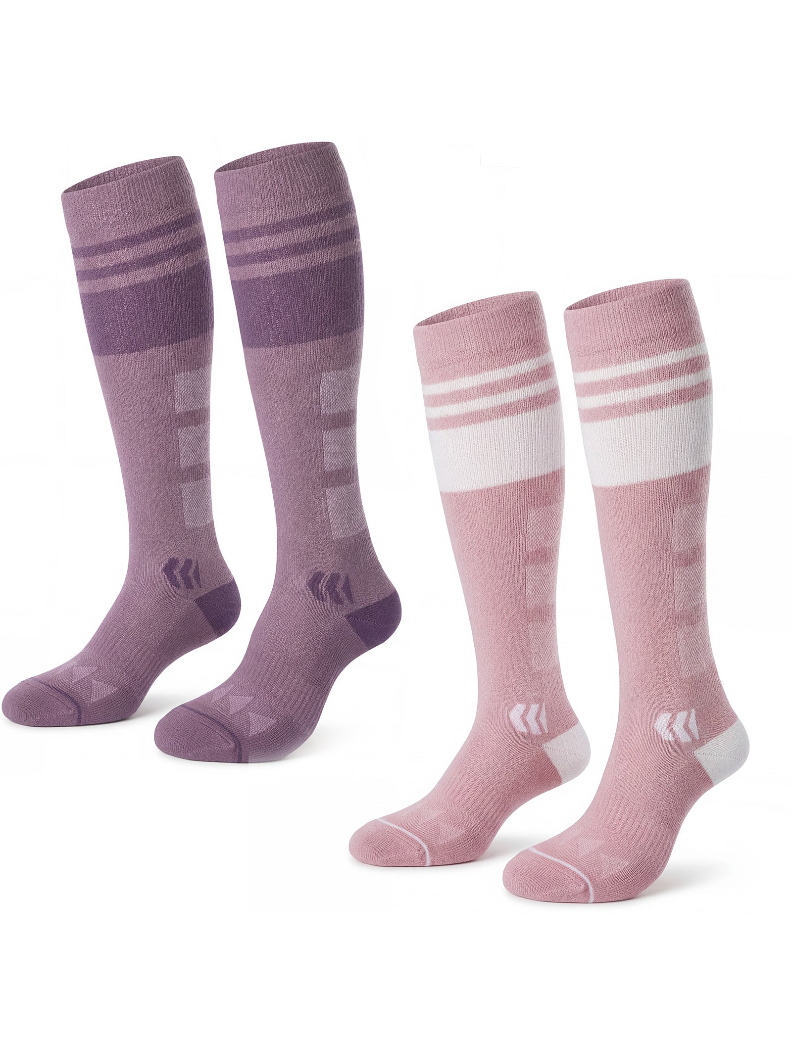 Momcozy Wide Calf Compression Socks 20-30mmHg for Sports 2 Pairs JXPQ
