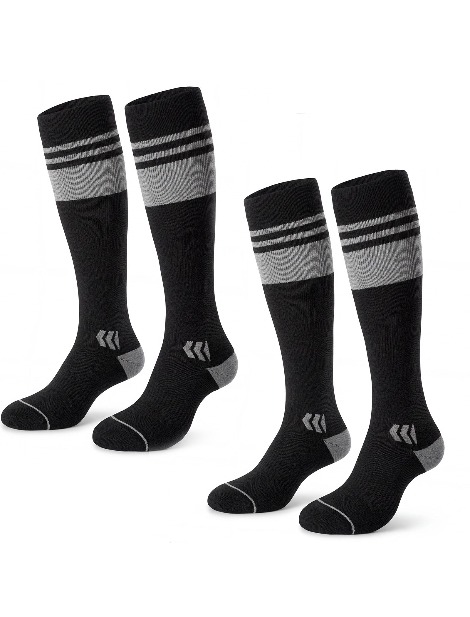 Momcozy Wide Calf Compression Socks 20-30mmHg for Sports 2 Pairs
