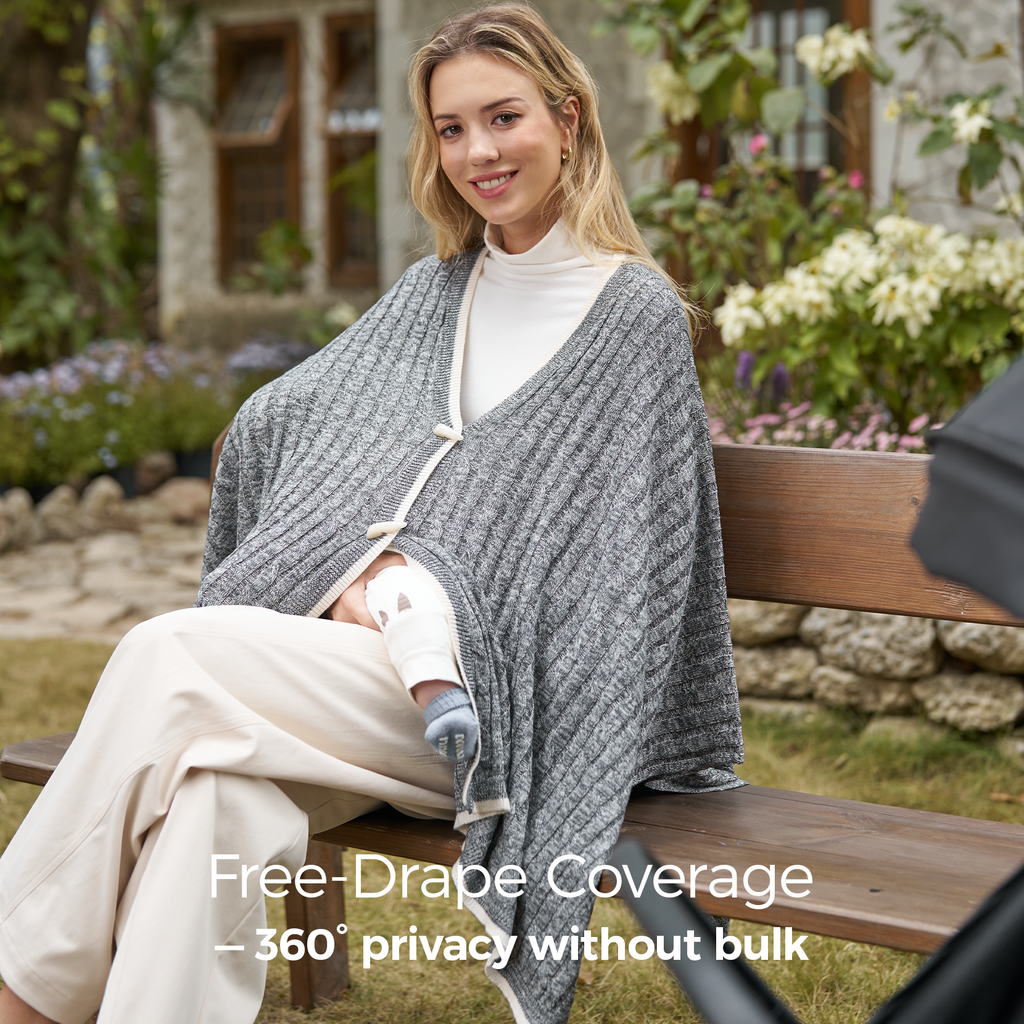 Momcozy Soft Knitted Blend Nursing Cover