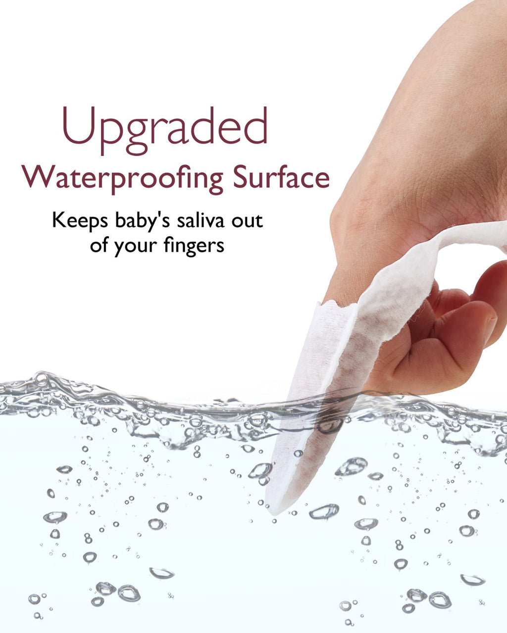 Momcozy Oral Care Series: Finger Wipes (30ct)