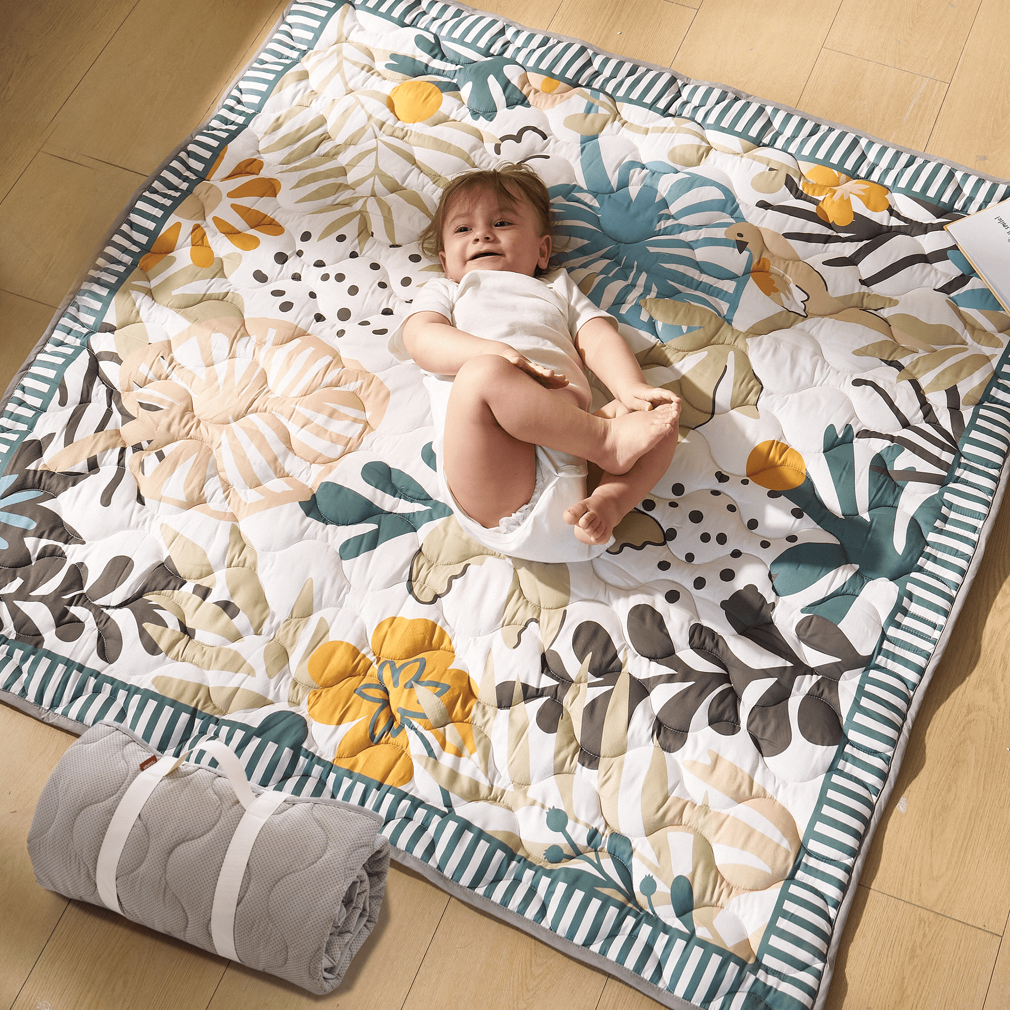 Baby Portable Playmat - Green Forest