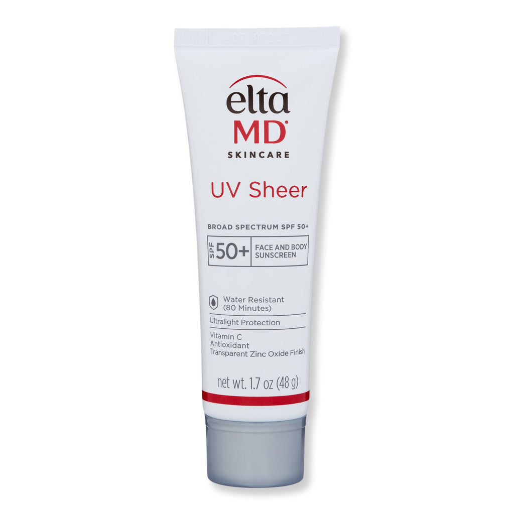 EltaMD UV Sheer SPF 50+ Face and Body Sunscreen Lotion
