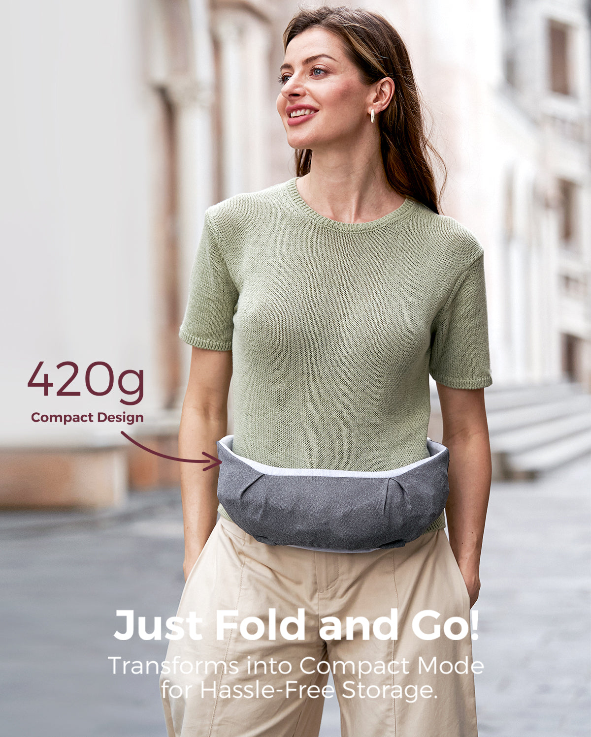 Portable Baby Carrier - Lightweight & Foldable