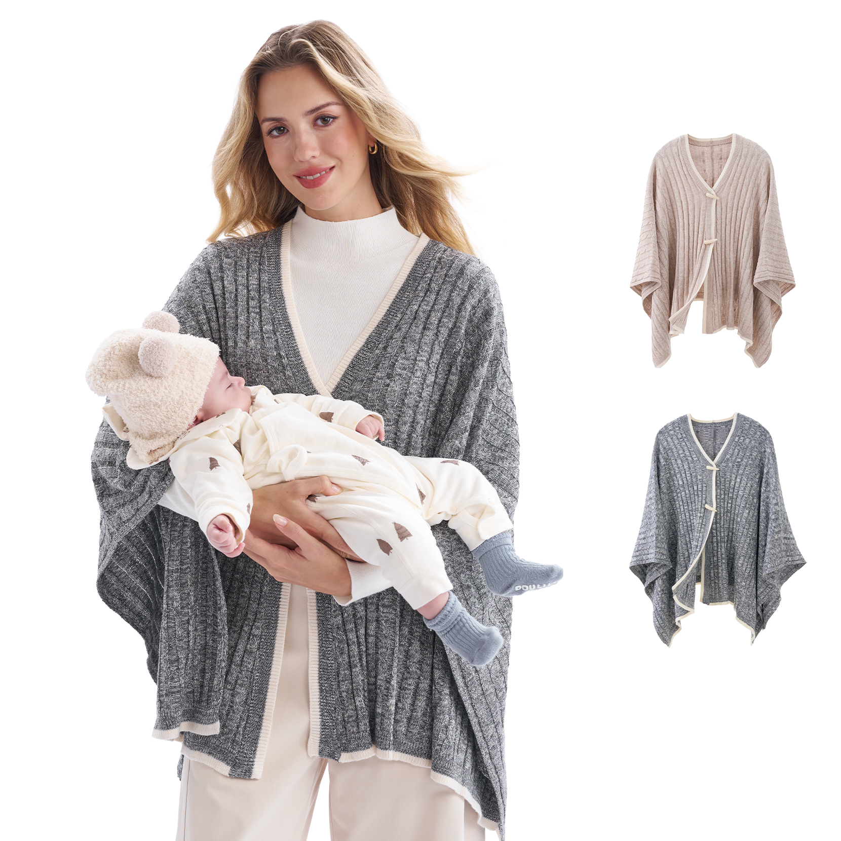 Momcozy Soft Knitted Blend Nursing Cover