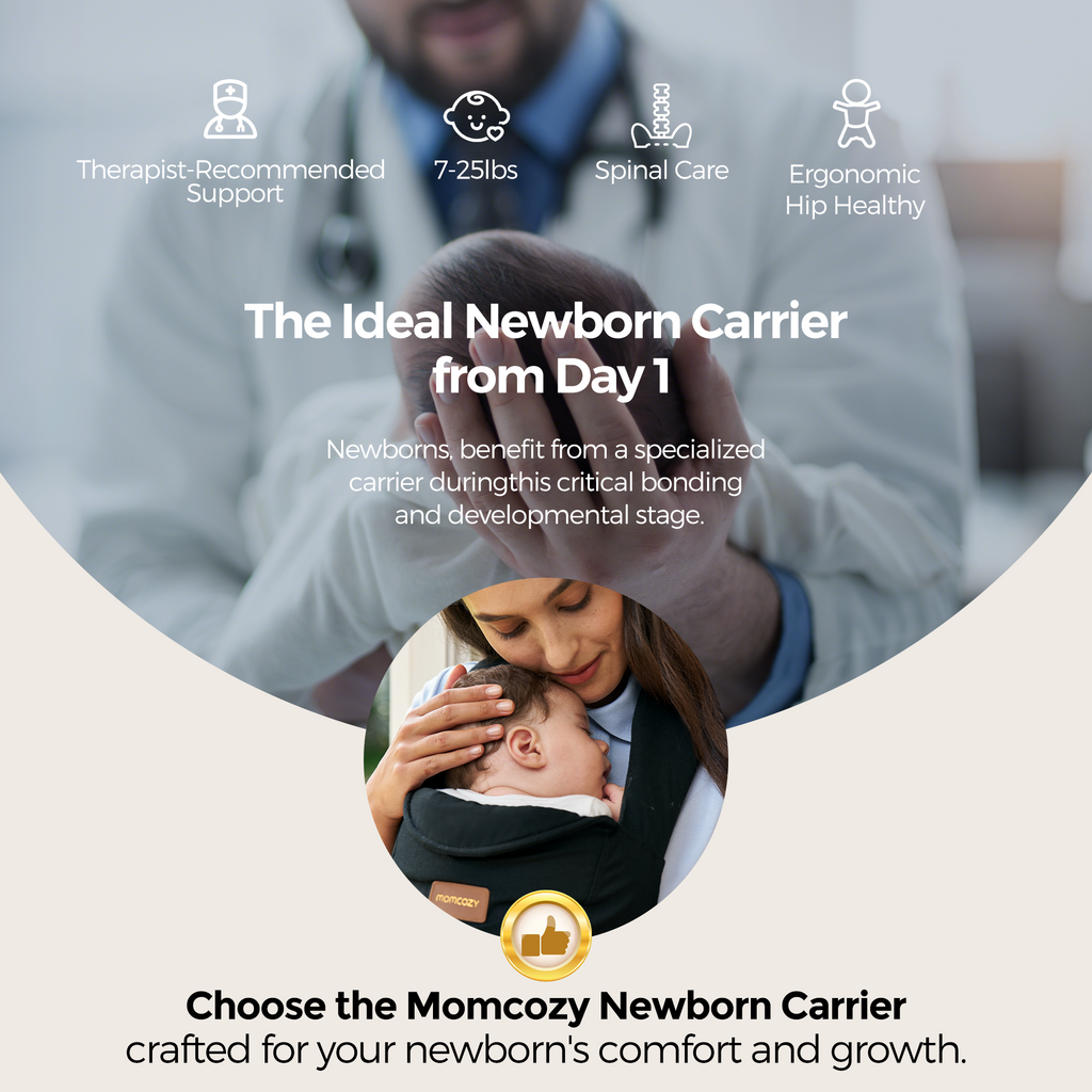 Newborn Baby Carrier & KleanPal Pro Bottle Washer Bundle