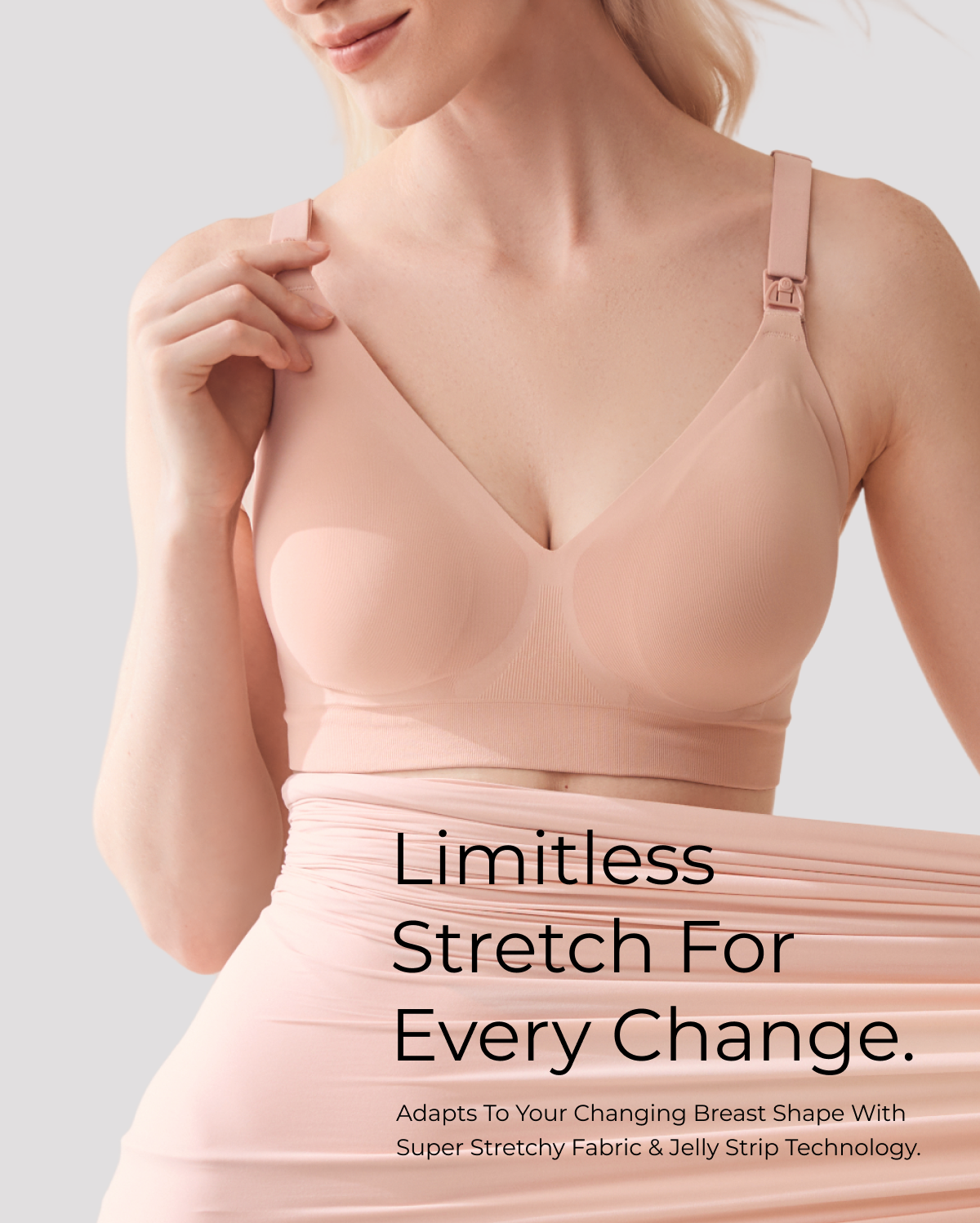 Momcozy CoolFit Nursing Bra - Ultra Stretch
