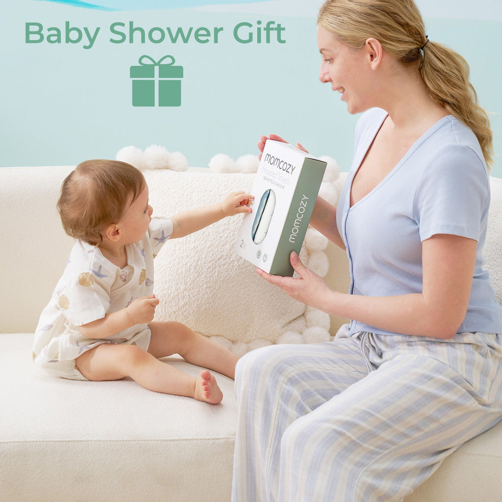 Momcozy Baby Hooded Bath Towel