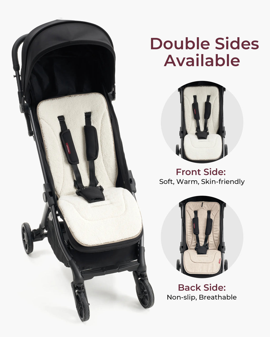 Momcozy Winter Warm Stroller Seat Liners