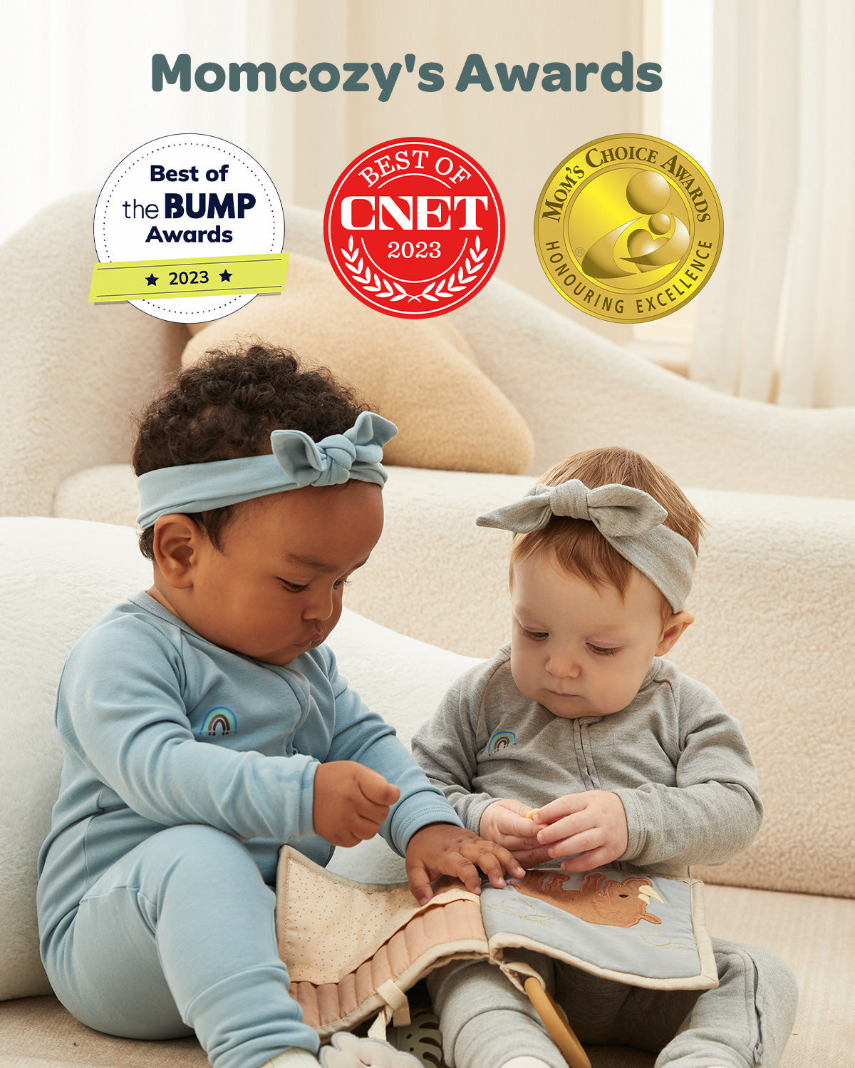 Momcozy Boy Girl Baby Pajamas - Newborn Sleepers