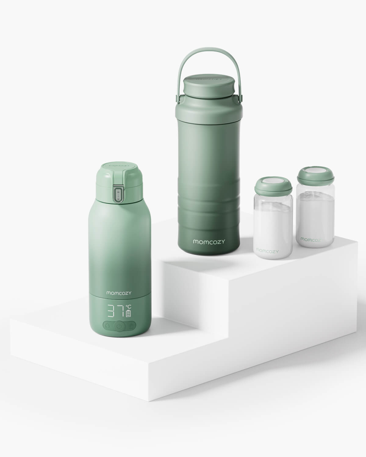 On-the-Go Bundle: Portable Baby Bottle Warmer + 22oz Baby Bottle Cooler