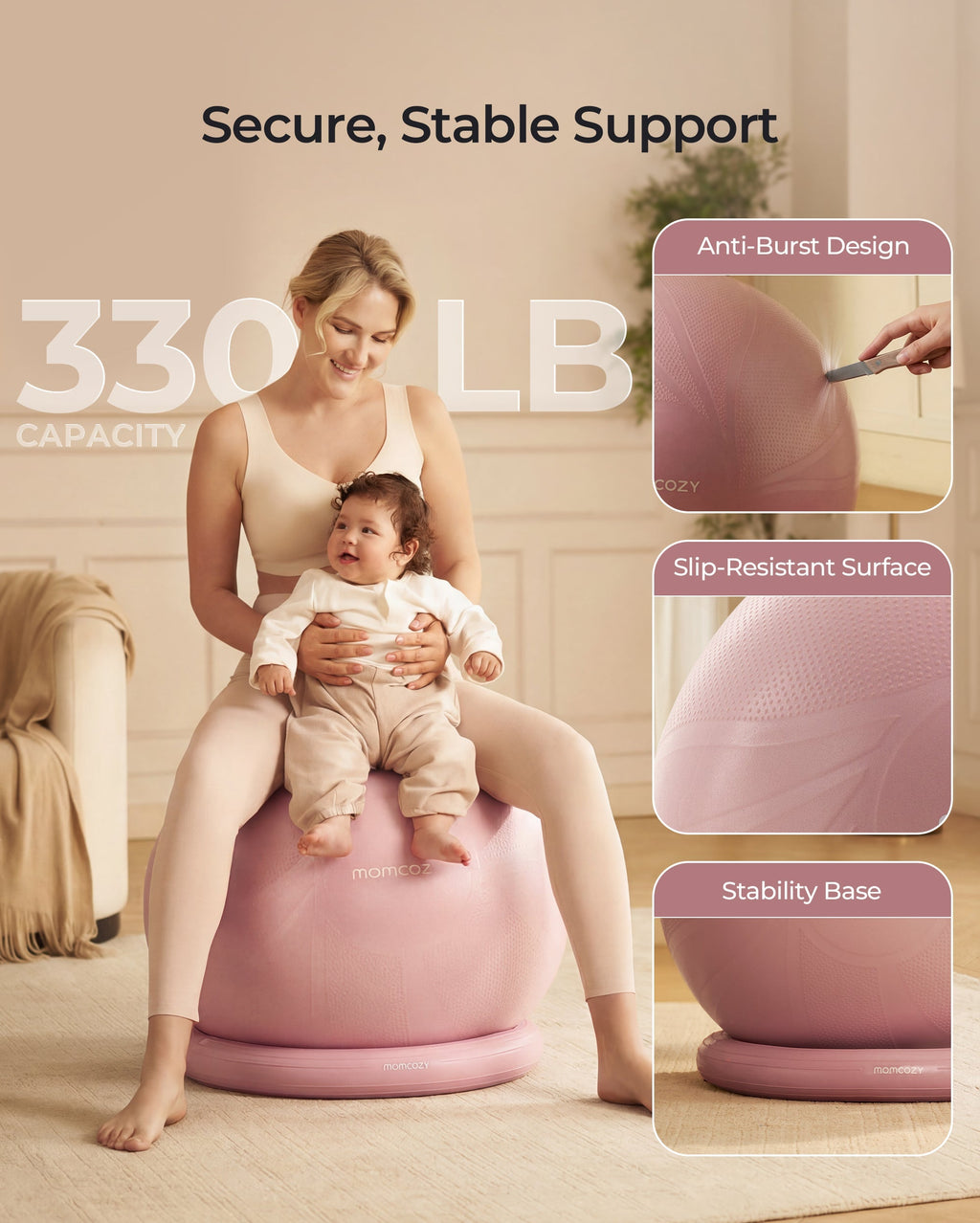 Momcozy BirthEase Maternity Ball Set