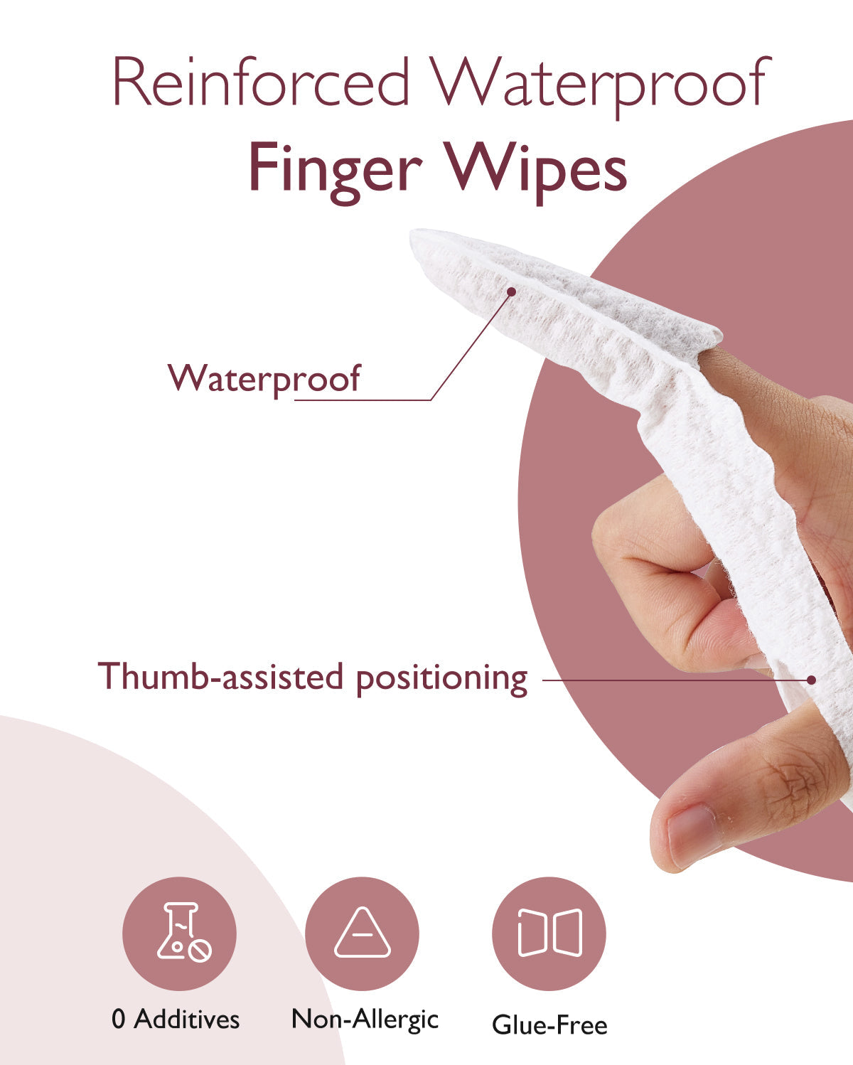 Momcozy Oral Care Series: Finger Wipes (30ct)
